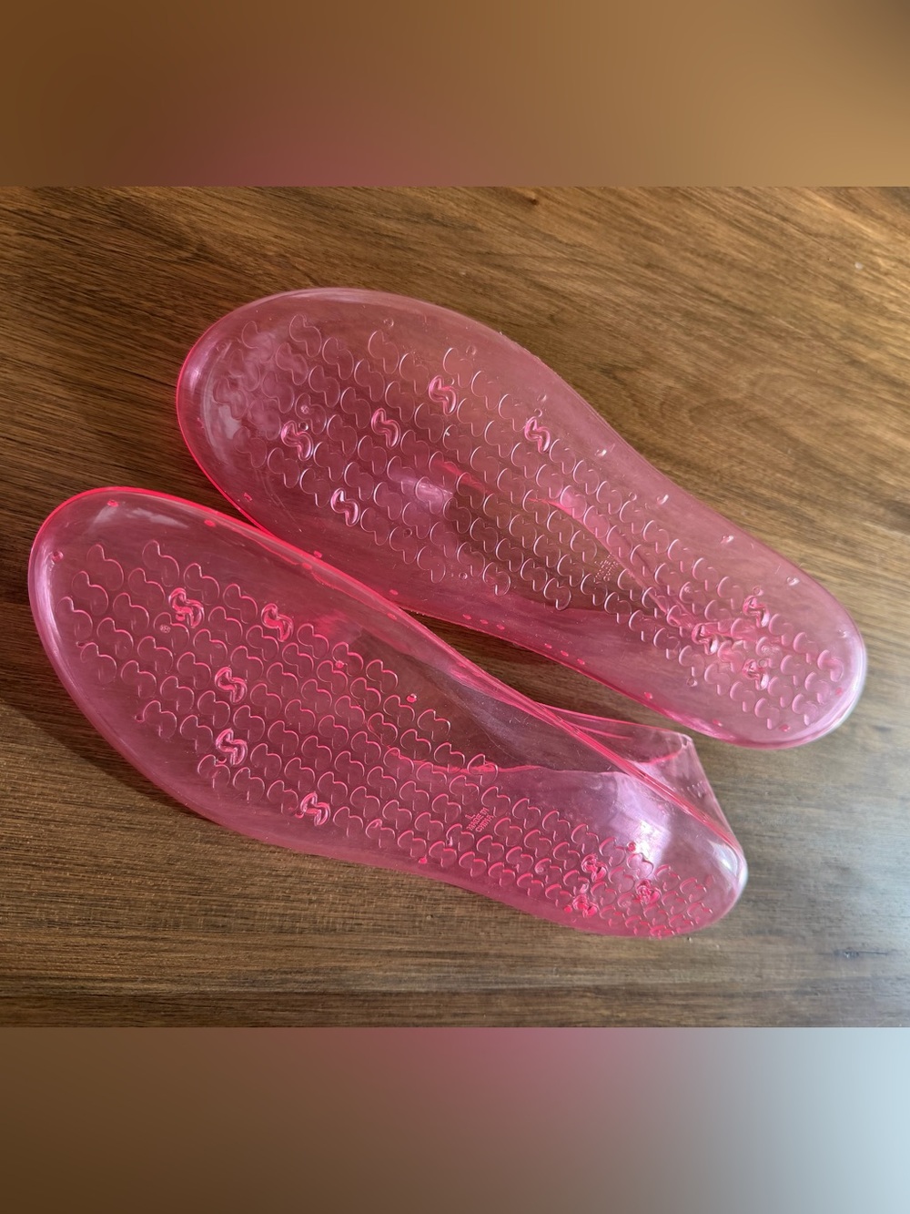 SOLDOUT SIZE 40-41 SKIMS Sheer Pink Jelly Ballet Flats - Picture 5 of 6